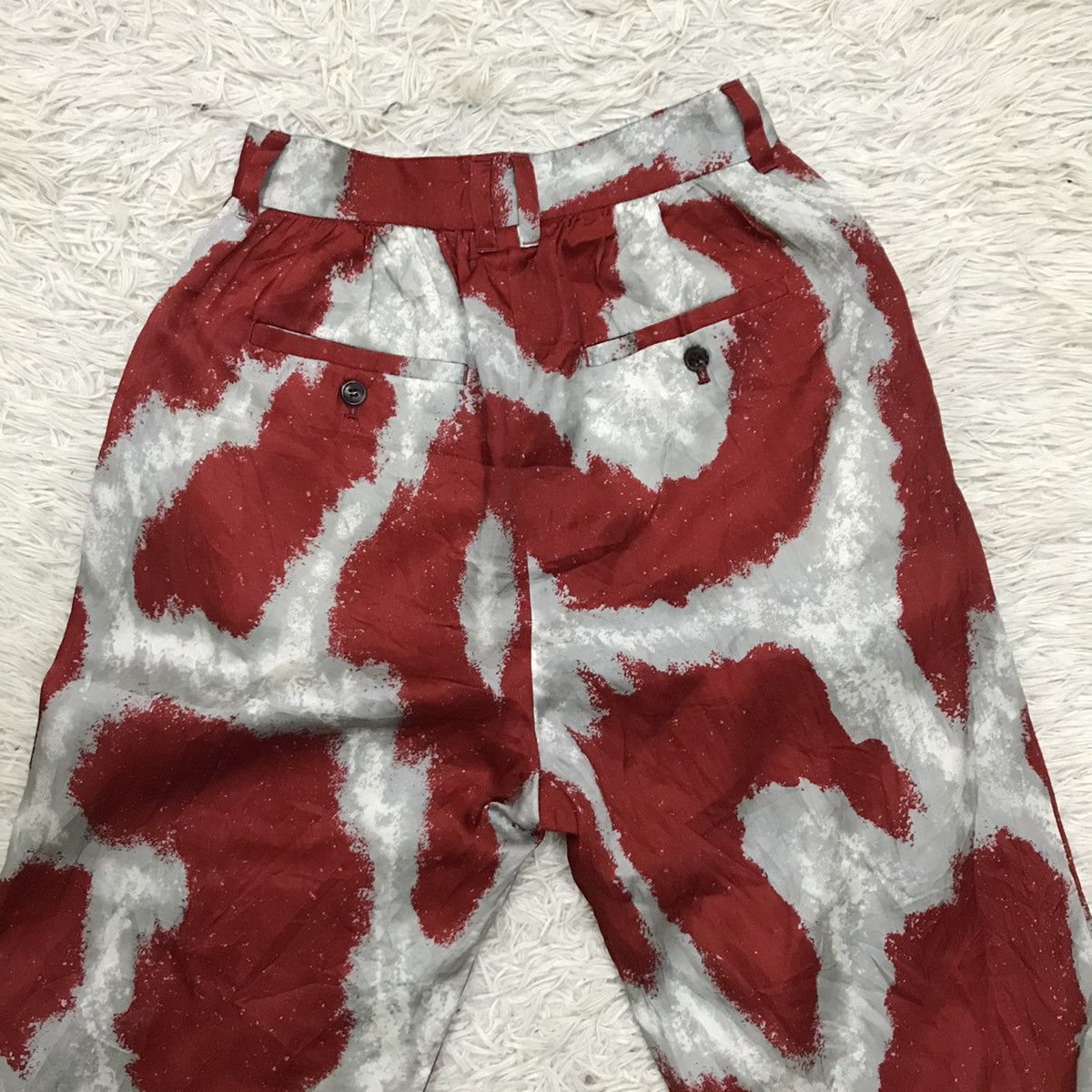 Japanese Brand Unbranded Silk women loose pants made in japan Size 24" / US 00 / IT 34 - 10 Thumbnail