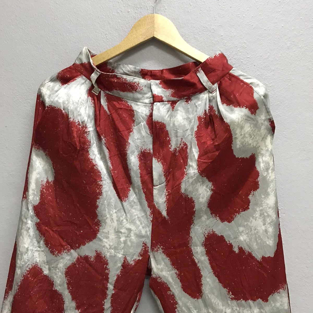 Japanese Brand Unbranded Silk women loose pants made in japan Size 24" / US 00 / IT 34 - 4 Thumbnail