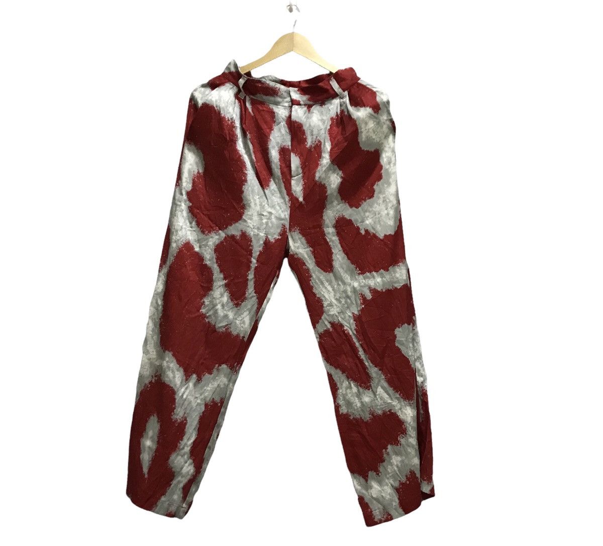 Japanese Brand Unbranded Silk women loose pants made in japan Size 24" / US 00 / IT 34 - 1 Thumbnail