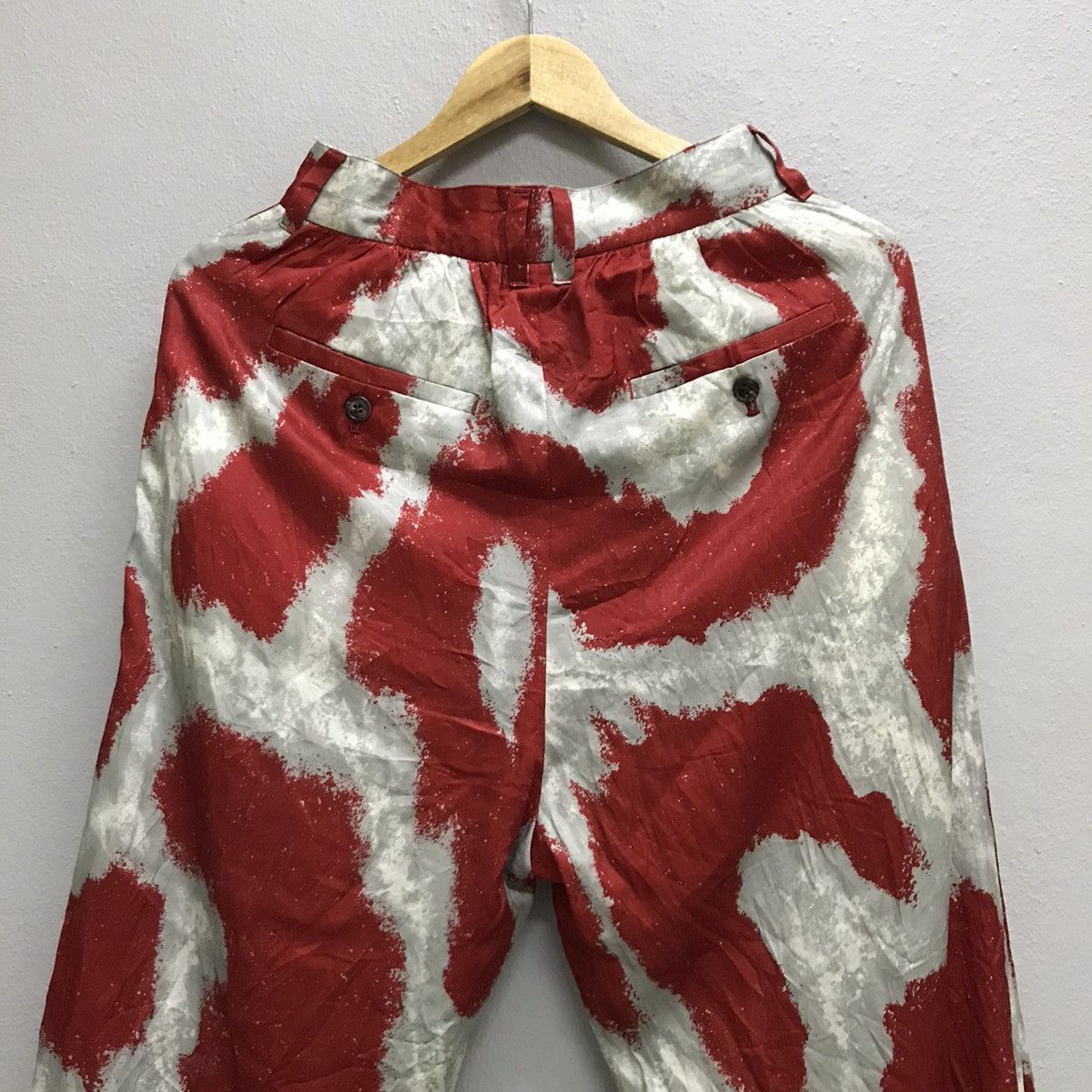 Japanese Brand Unbranded Silk women loose pants made in japan Size 24" / US 00 / IT 34 - 6 Thumbnail