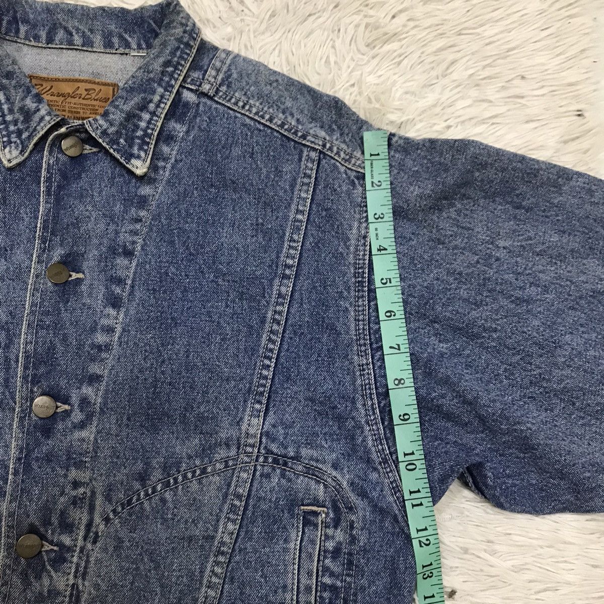 Wrangler Vintage 80s Wrangler Bomber Jacket Jeans Size US M / EU 48-50 / 2 - 17 Thumbnail