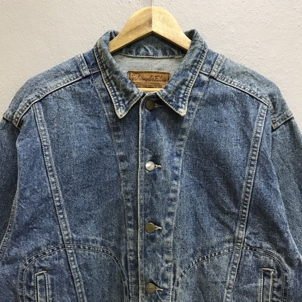 Wrangler Vintage 80s Wrangler Bomber Jacket Jeans Size US M / EU 48-50 / 2 - 4 Thumbnail