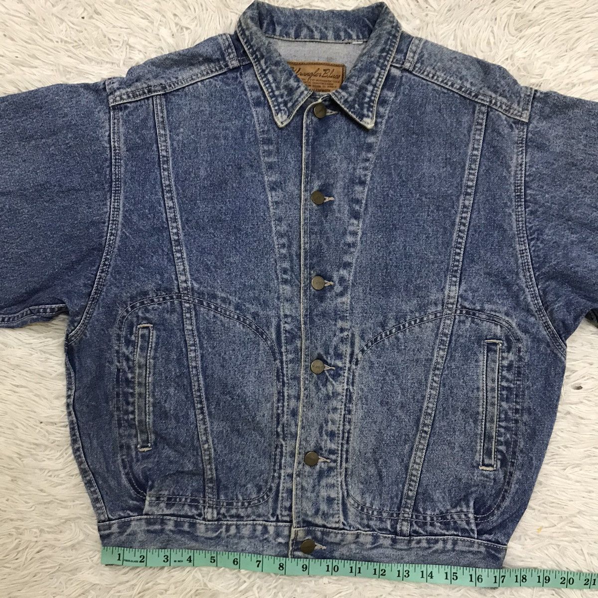 Wrangler Vintage 80s Wrangler Bomber Jacket Jeans Size US M / EU 48-50 / 2 - 15 Thumbnail