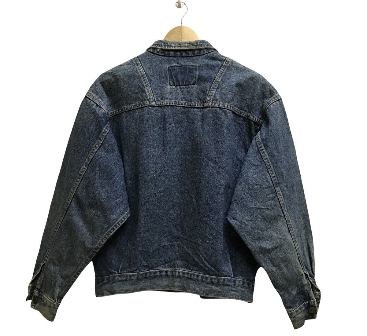 Wrangler Vintage 80s Wrangler Bomber Jacket Jeans Size US M / EU 48-50 / 2 - 2 Thumbnail