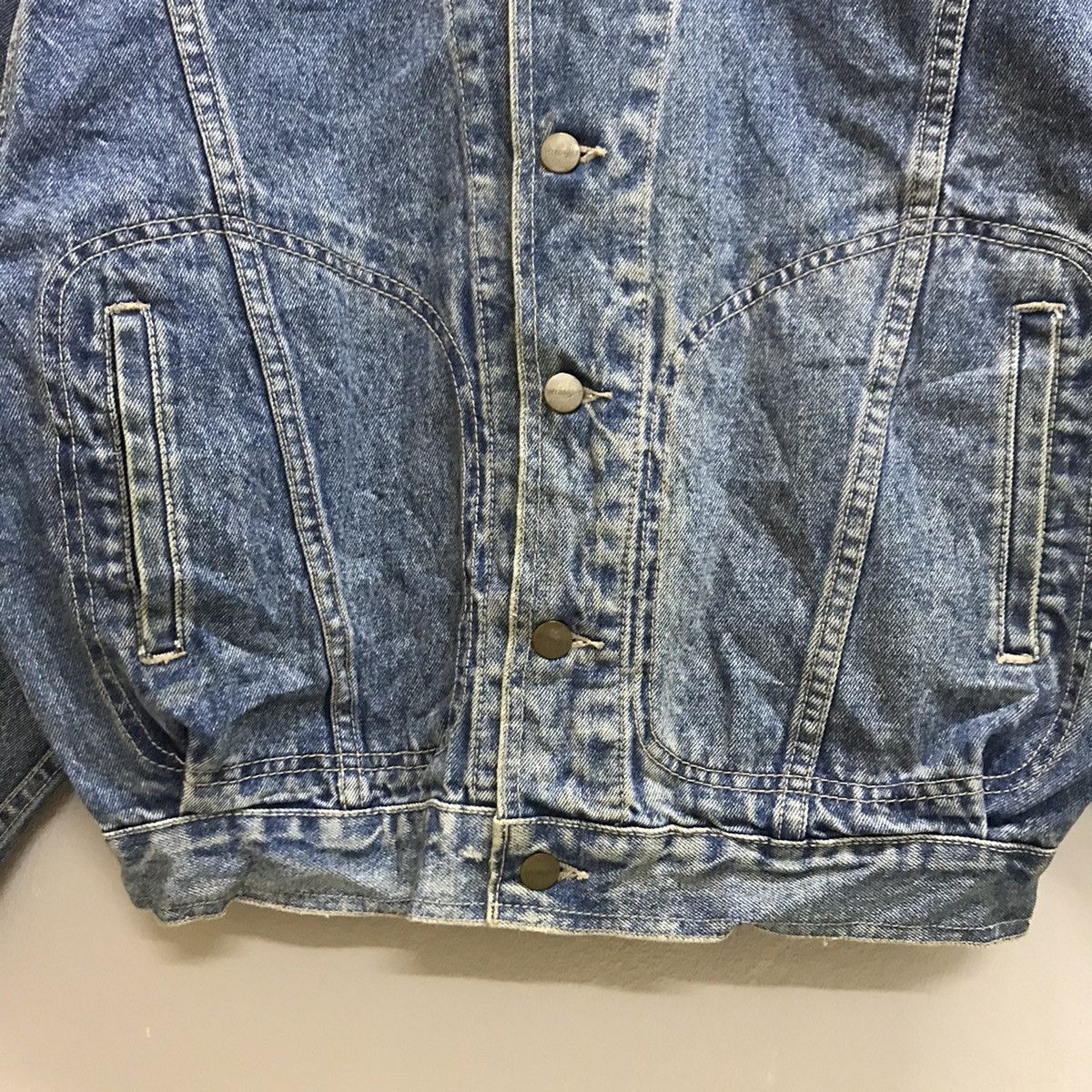 Wrangler Vintage 80s Wrangler Bomber Jacket Jeans Size US M / EU 48-50 / 2 - 5 Thumbnail
