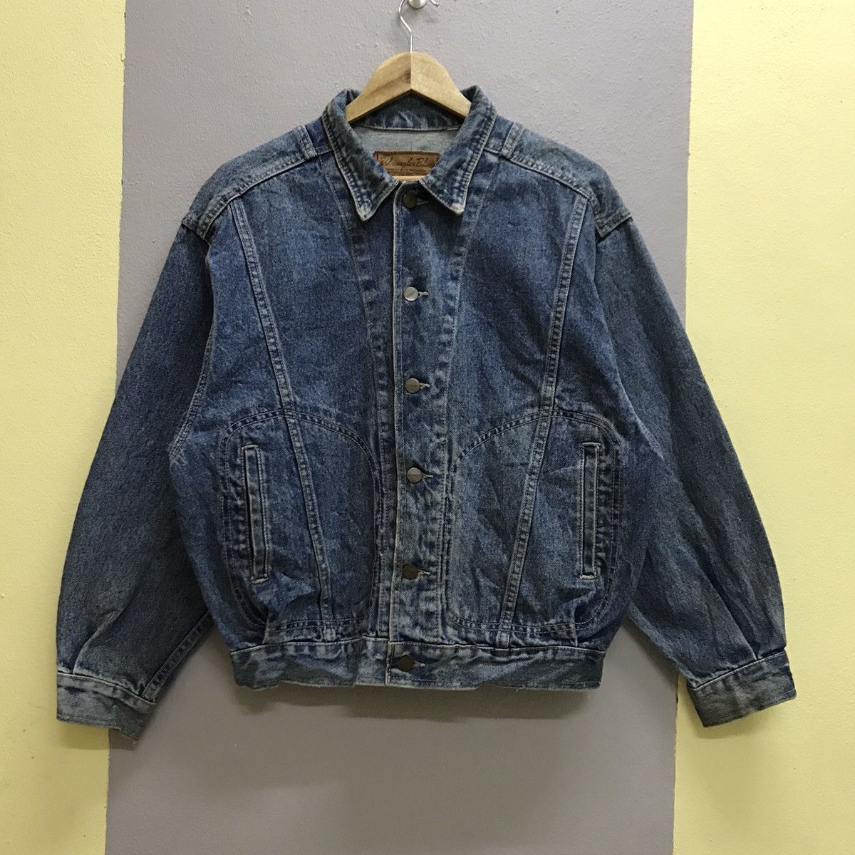 Wrangler Vintage 80s Wrangler Bomber Jacket Jeans Size US M / EU 48-50 / 2 - 3 Thumbnail