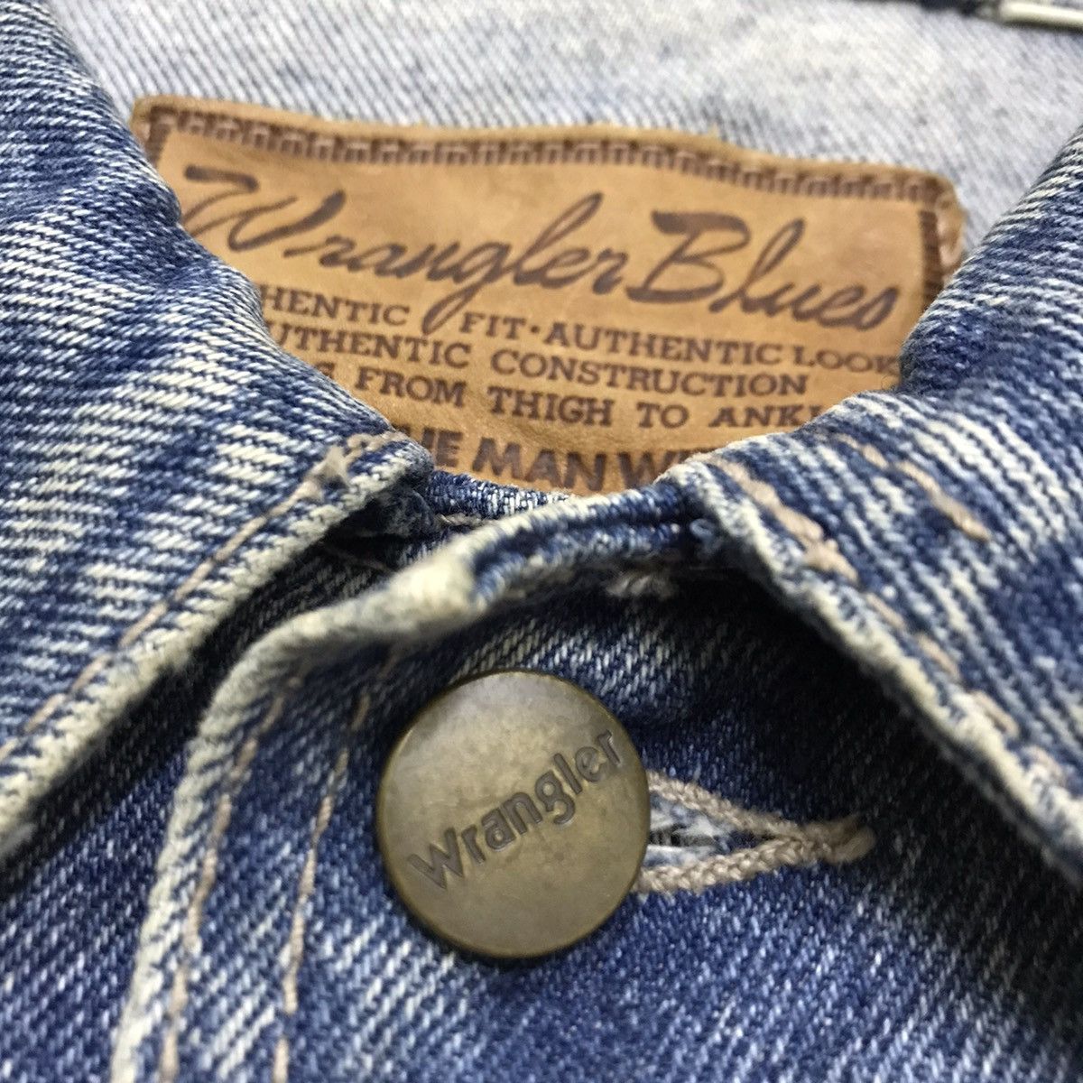 Wrangler Vintage 80s Wrangler Bomber Jacket Jeans Size US M / EU 48-50 / 2 - 8 Thumbnail