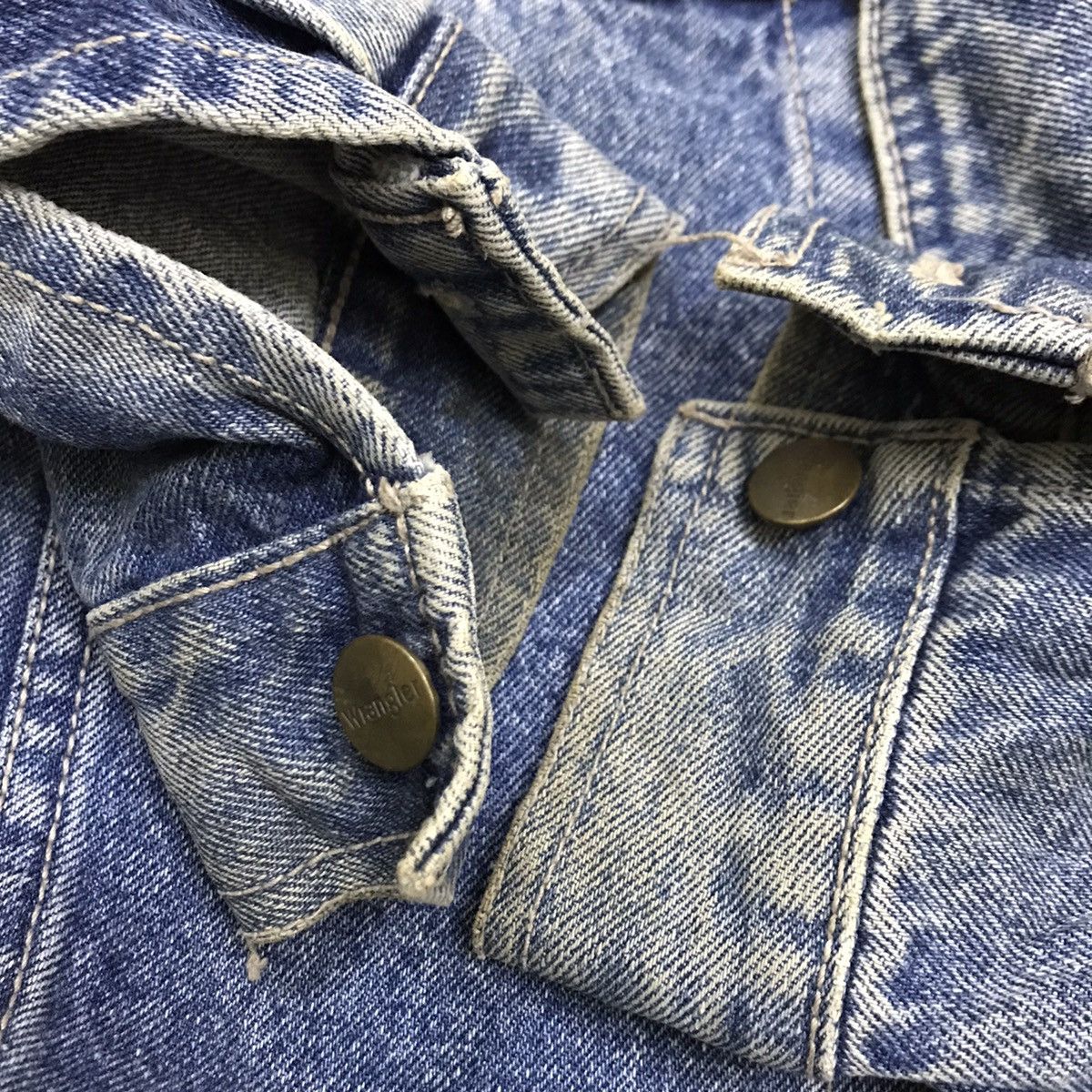 Wrangler Vintage 80s Wrangler Bomber Jacket Jeans Size US M / EU 48-50 / 2 - 11 Thumbnail
