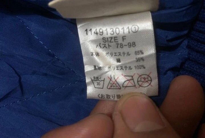 Vintage Rare Varsity Blue Moon vintage dept since 1993 Size US L / EU 52-54 / 3 - 12 Thumbnail