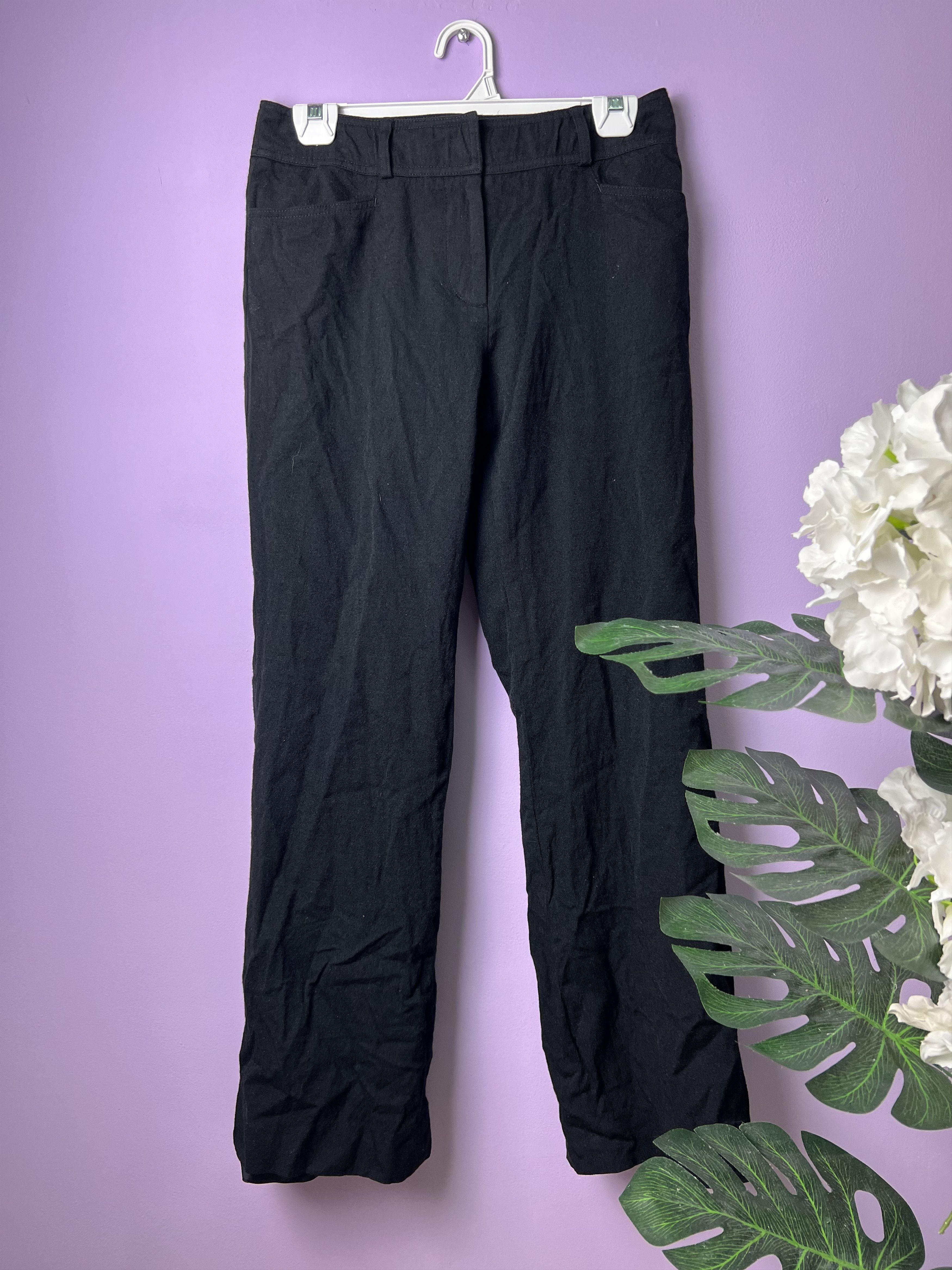 Burberry 🔥Black Burberry London Double Layers Pants Size 29" - 1 Thumbnail