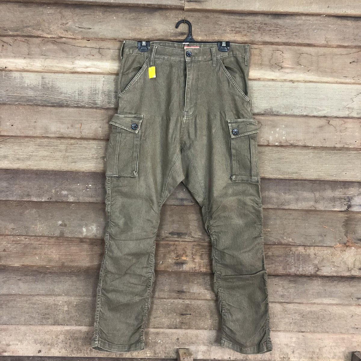 image of Grailed x Hypebeast Jungle Storm Green Multipocket Tactical Cargo Pants 3353Dl, Men's (Size 30)