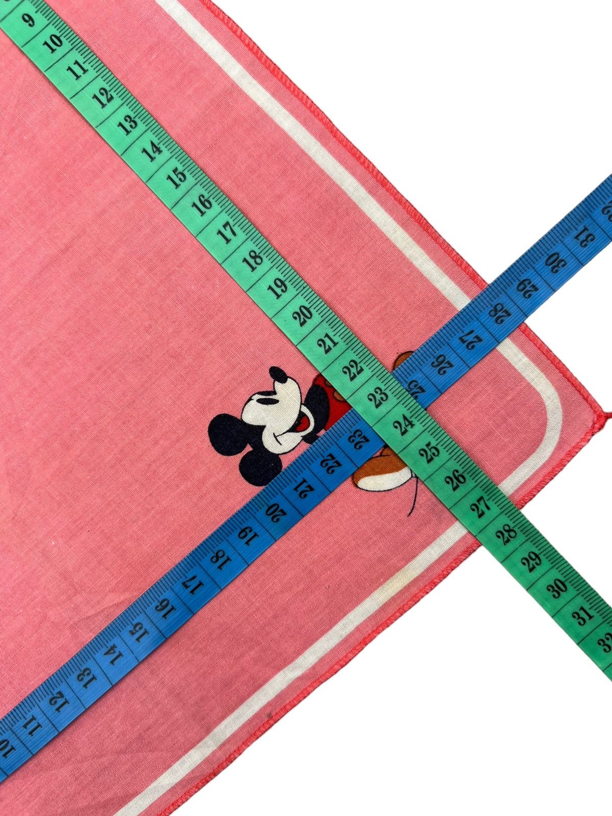 Disney Mickey Mouse Handkerchief Neckerchief Bandana Pocketsquare Size ONE SIZE - 4 Thumbnail