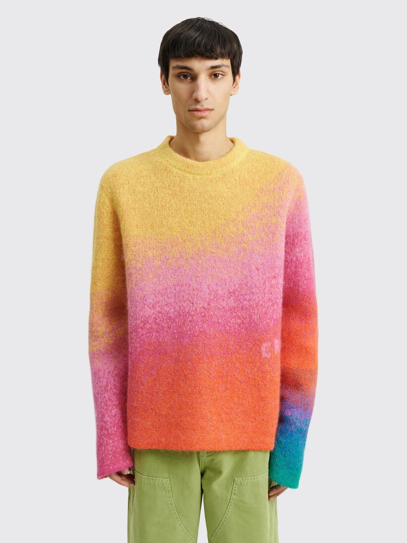 ERL ERL Gradient knitted sweater | Grailed