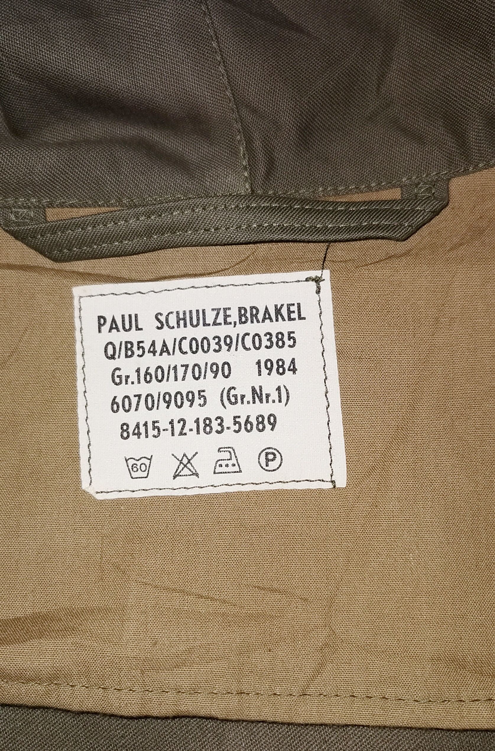 Vintage Vintage Germany Military Jackets Like New Size US L / EU 52-54 / 3 - 6 Thumbnail