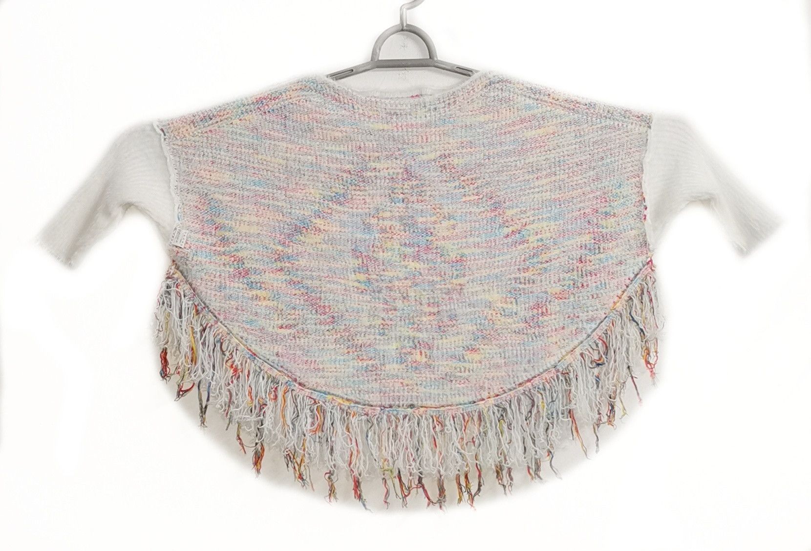 Japanese Brand Poncho Fleece Fringe Japanese Brand Size US XL / EU 56 / 4 - 3 Thumbnail
