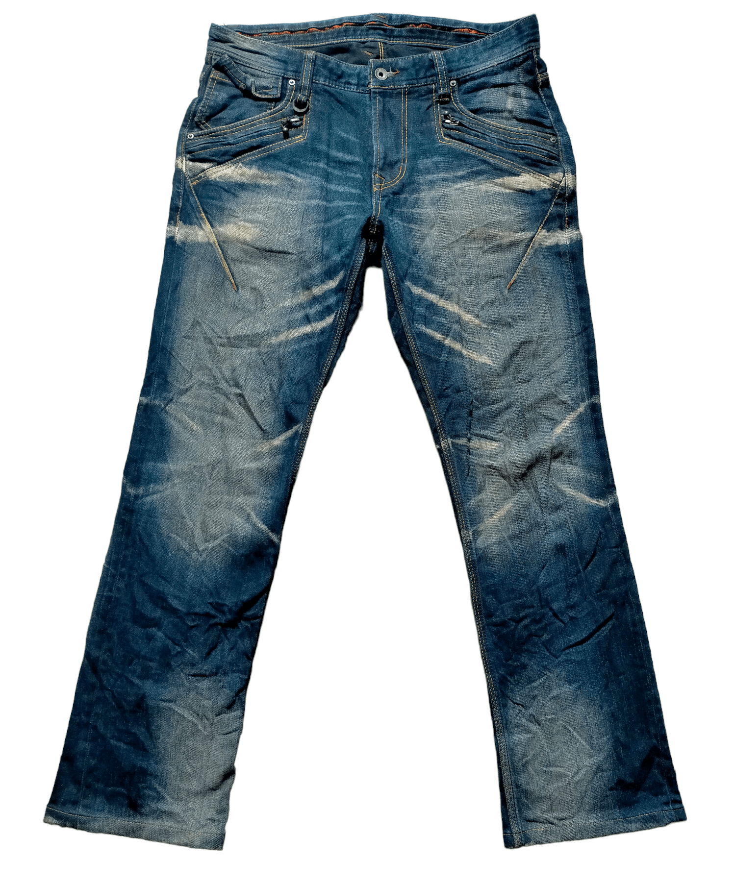 Flare Jeans Nicole Club For Men Acid Wash jeans