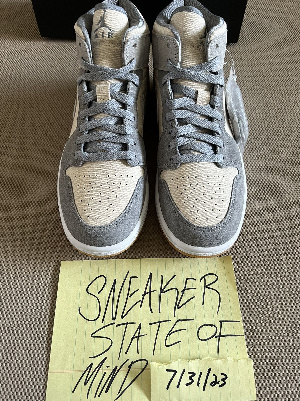 Jordan Brand × Nike BRAND NEW JORDAN 1 COCONUT MILK SIZE: 8.5 FAST SHIPPING Size US 8.5 / EU 41-42 - 3 Thumbnail