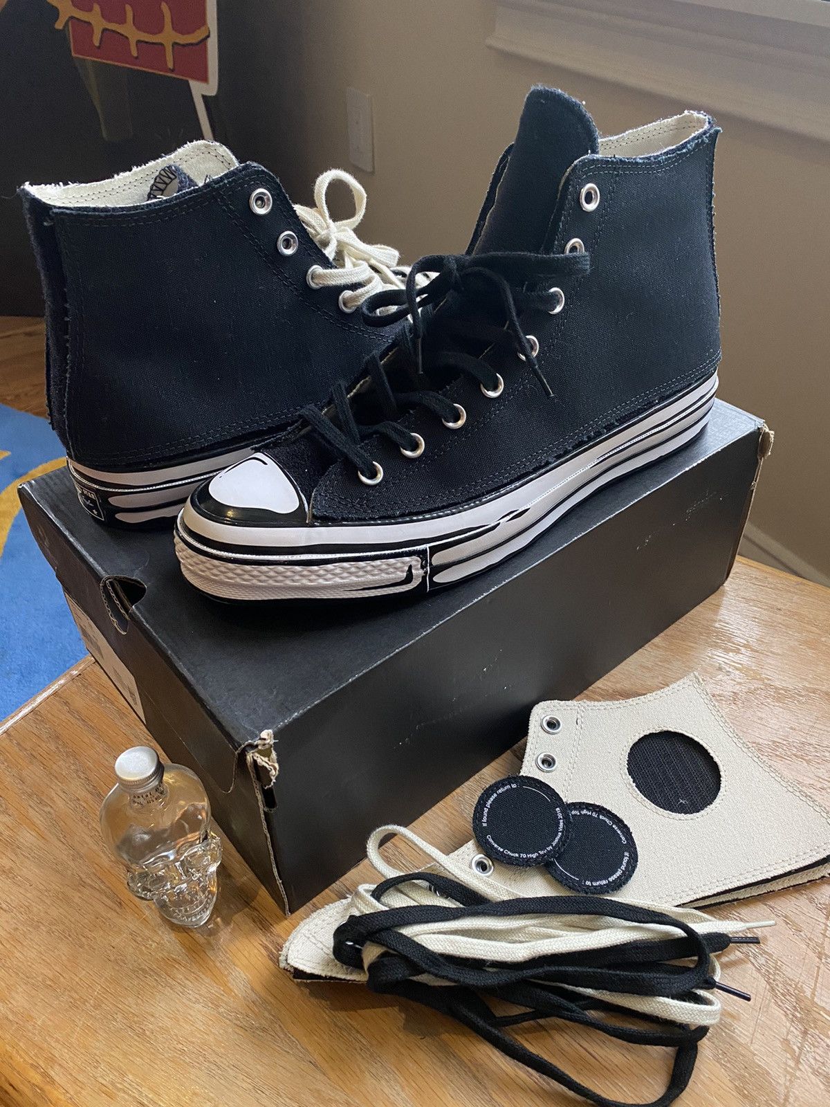 Converse Joshua Vides Converse Joshua Vides Black Chuck Taylor All Star 70 High Grailed