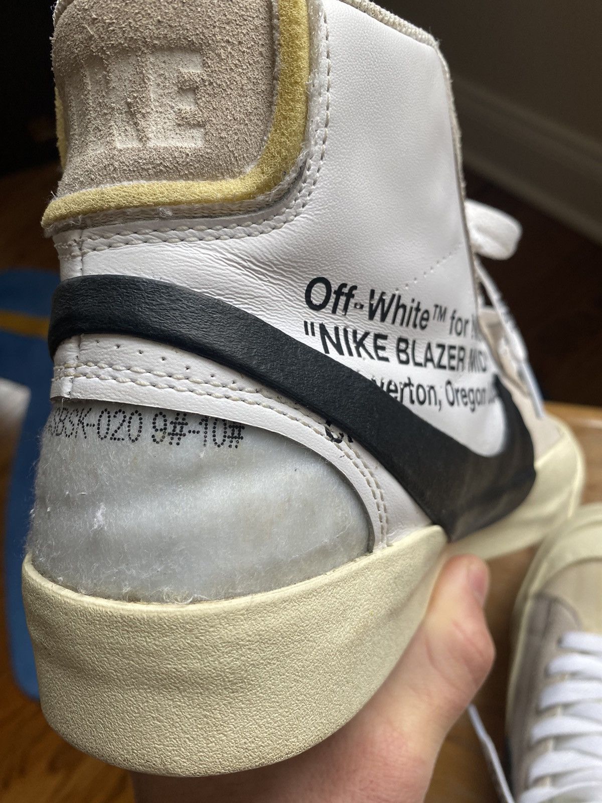 Nike × Off-White Nike Blazer Off-White “The Ten” Size 9.5 Size US 9.5 / EU 42-43 - 12 Thumbnail