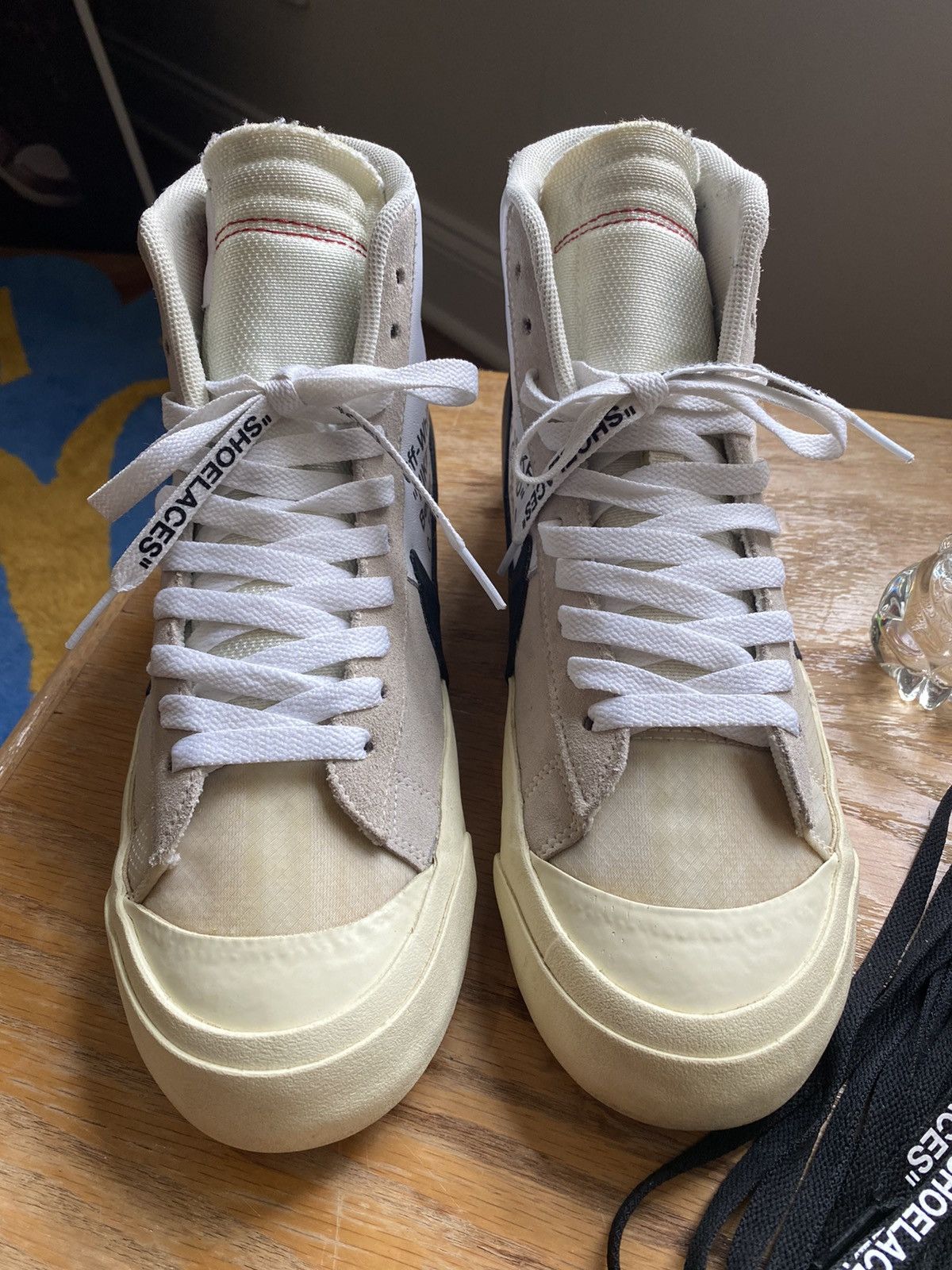 Nike × Off-White Nike Blazer Off-White “The Ten” Size 9.5 Size US 9.5 / EU 42-43 - 2 Thumbnail
