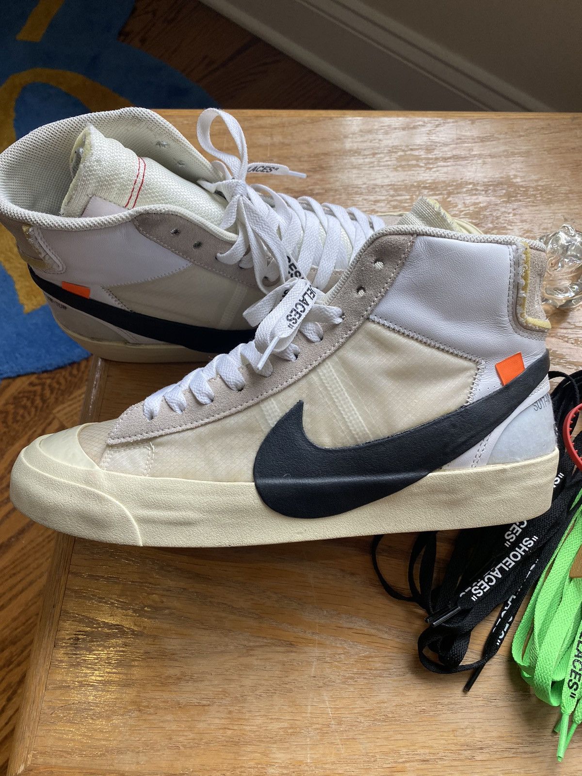 Nike × Off-White Nike Blazer Off-White “The Ten” Size 9.5 Size US 9.5 / EU 42-43 - 7 Thumbnail
