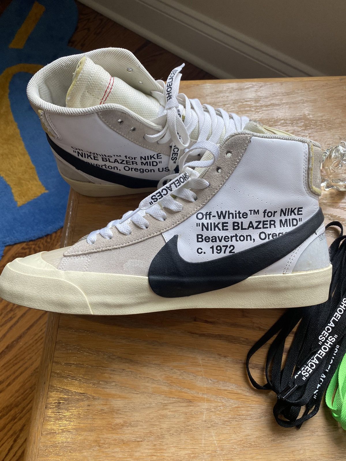 Nike × Off-White Nike Blazer Off-White “The Ten” Size 9.5 Size US 9.5 / EU 42-43 - 5 Thumbnail