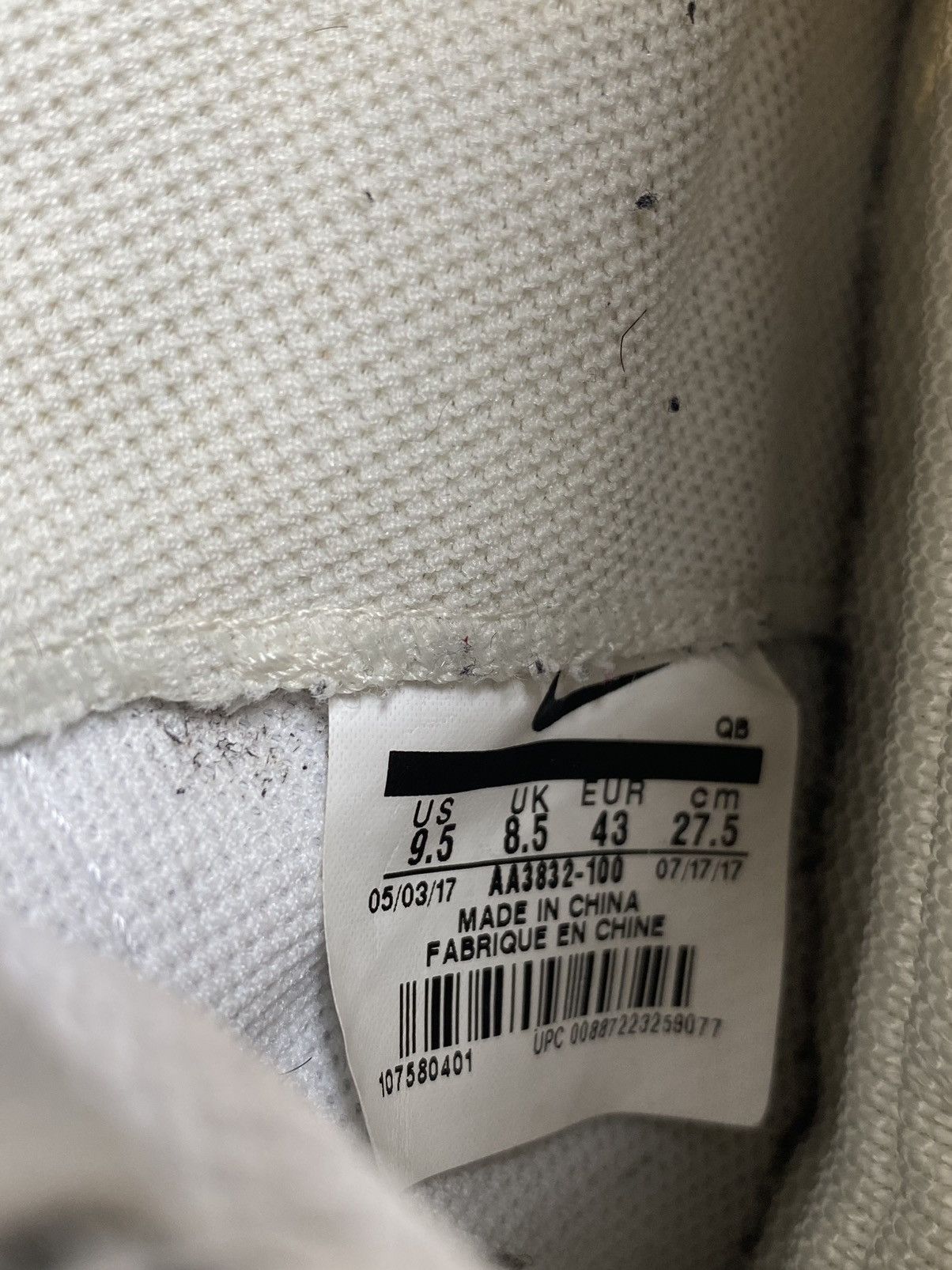 Nike × Off-White Nike Blazer Off-White “The Ten” Size 9.5 Size US 9.5 / EU 42-43 - 20 Thumbnail