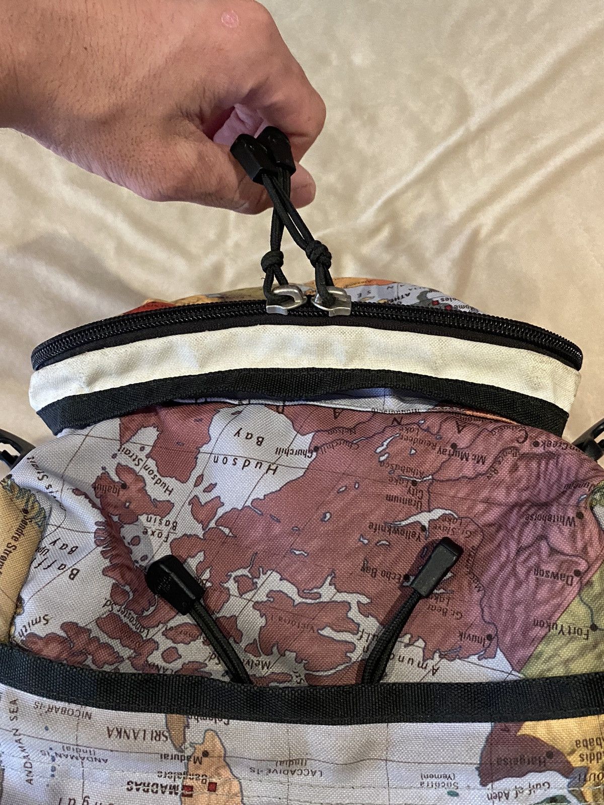 Supreme × The North Face Supreme The North Face Expedition Maps Backpack Rare Size ONE SIZE - 11 Thumbnail