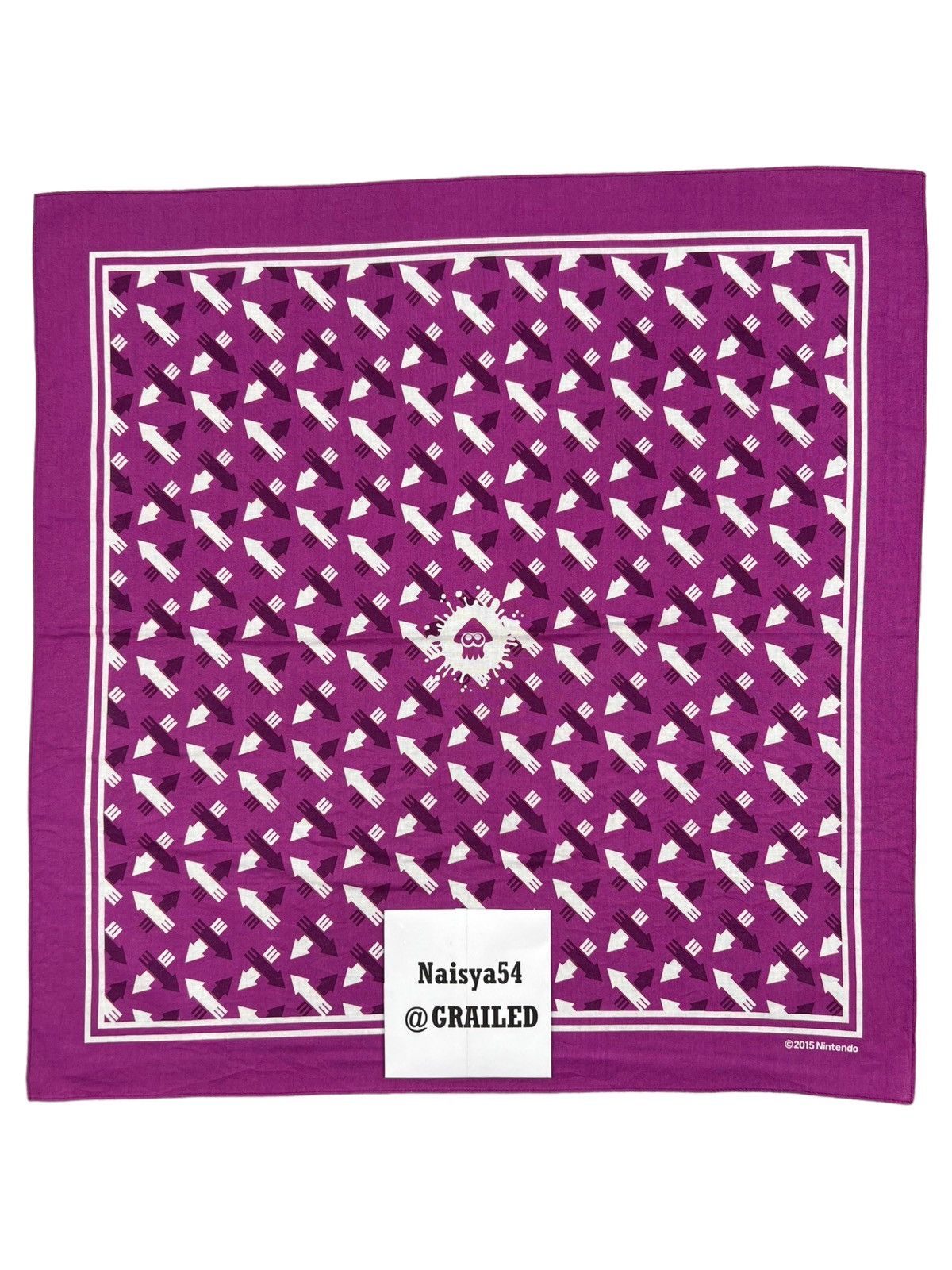 Nintendo Nintendo Handkerchief Neckerchief Bandana Pocketsquare Size ONE SIZE - 5 Thumbnail