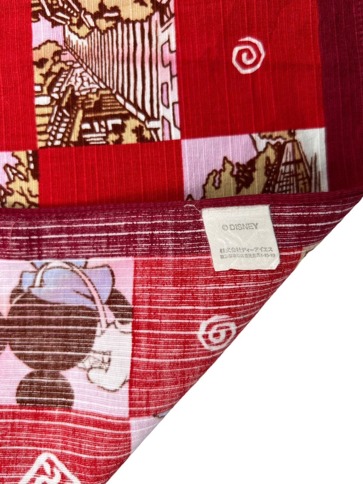 Disney Mickey Mouse Handkerchief Neckerchief Bandana Pocketsquare Size ONE SIZE - 4 Thumbnail