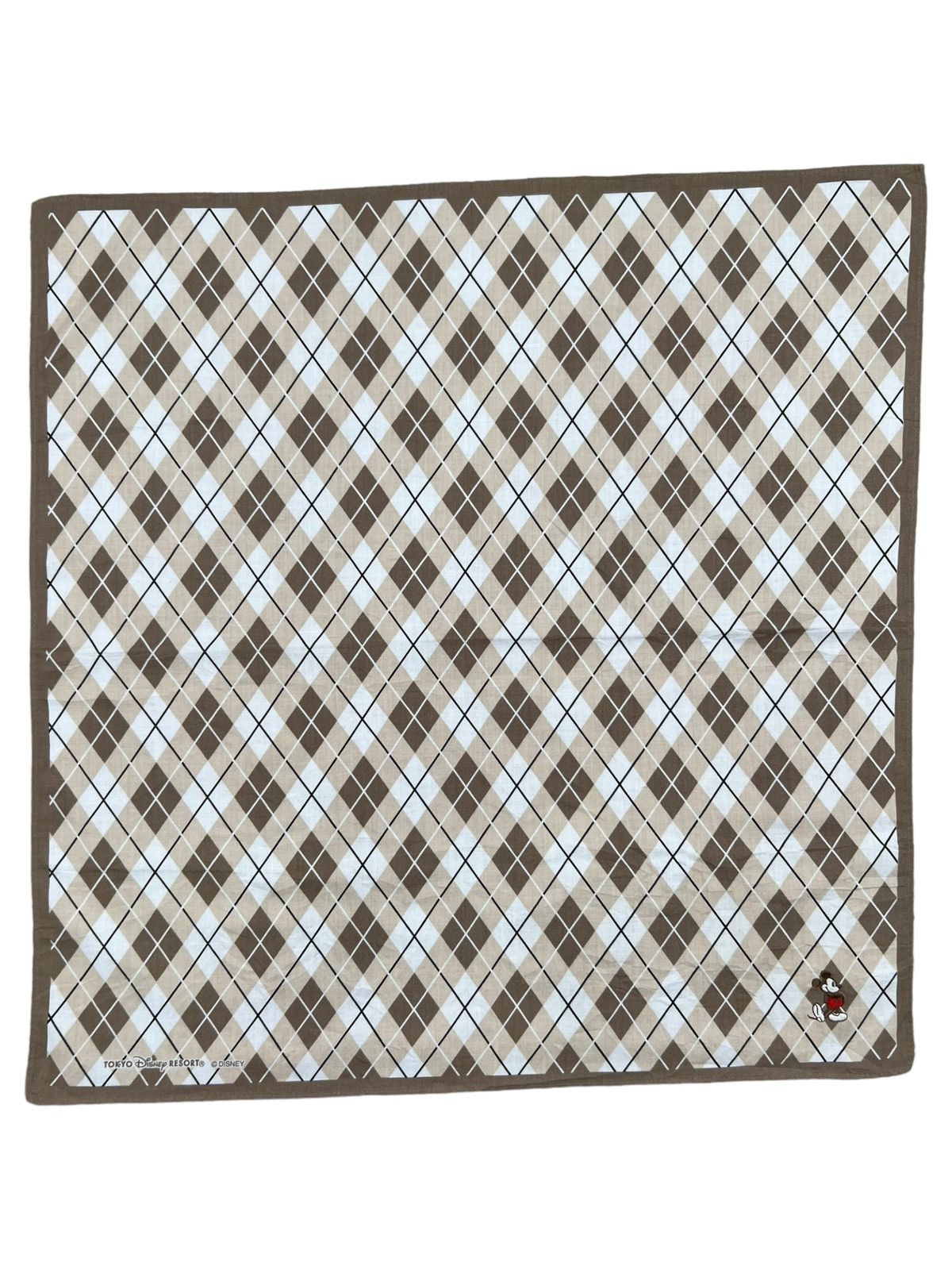 Disney Mickey Mouse Handkerchief Neckerchief Bandana Pocketsquare Size ONE SIZE - 1 Thumbnail