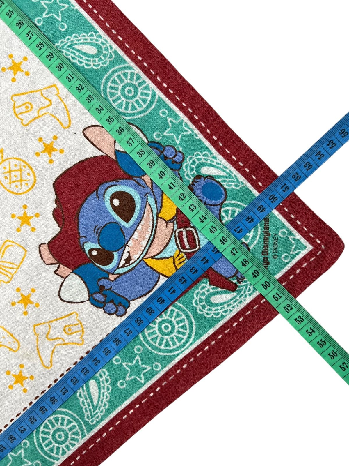 Disney Stitch Handkerchief Neckerchief Bandana Pocketsquare Size ONE SIZE - 4 Thumbnail