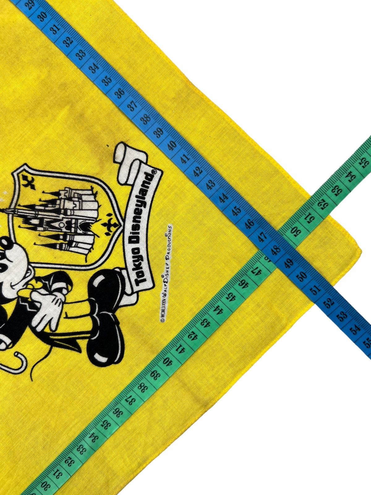 Disney × Mickey Mouse Tokyo Disneyland Handkerchief Neckerchief Pocketsquare Size ONE SIZE - 5 Thumbnail