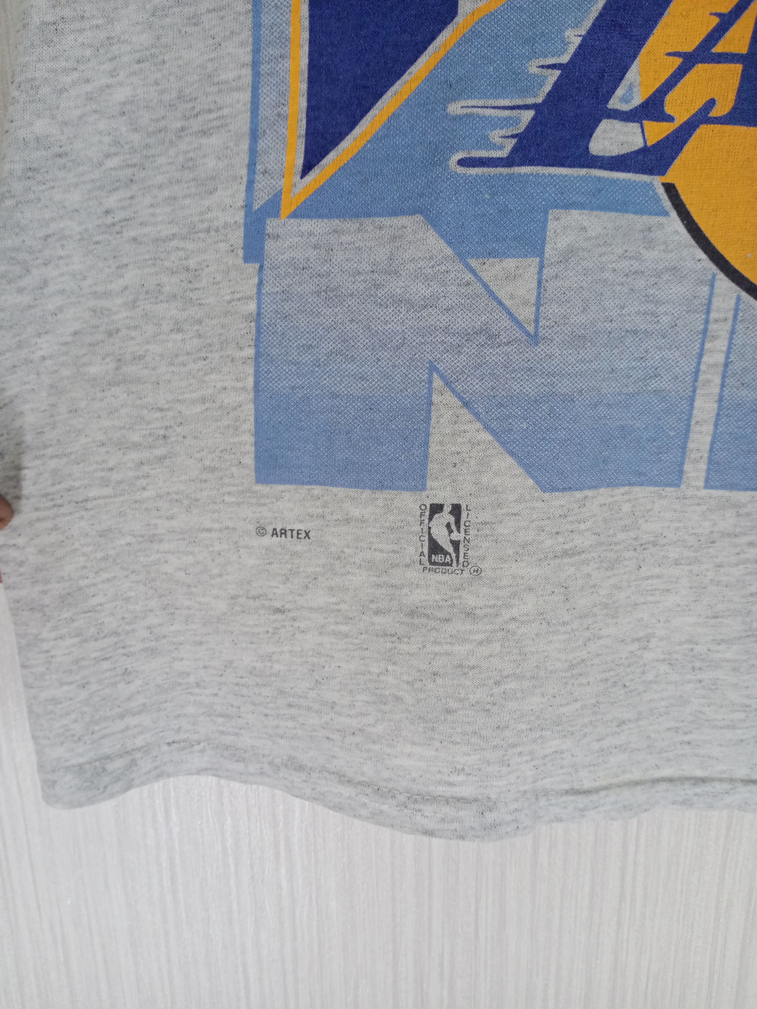 NBA Vintage 90s NBA Lakers Tank Top Tee Size US L / EU 52-54 / 3 - 4 Thumbnail
