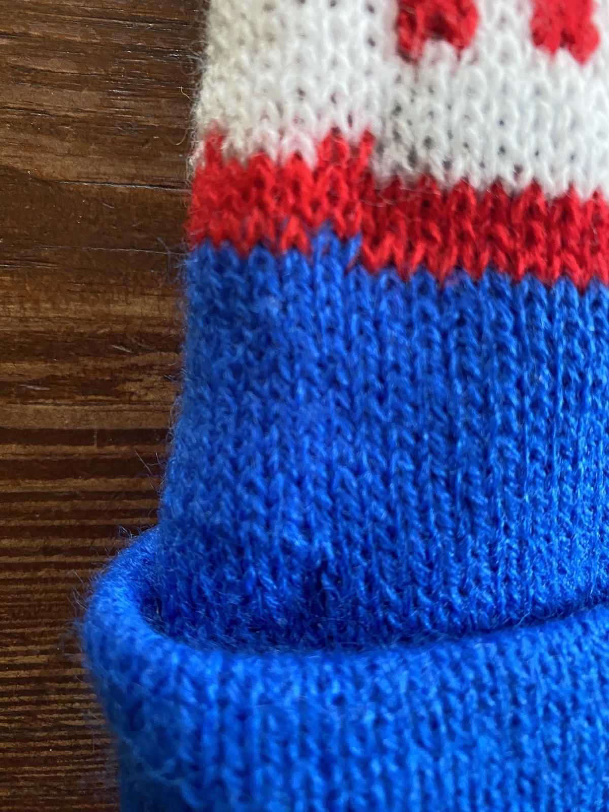 NBA Vintage 80’s/90’s Washington Bullets Amtrak Promo Beanie Hat Size ONE SIZE - 10 Thumbnail
