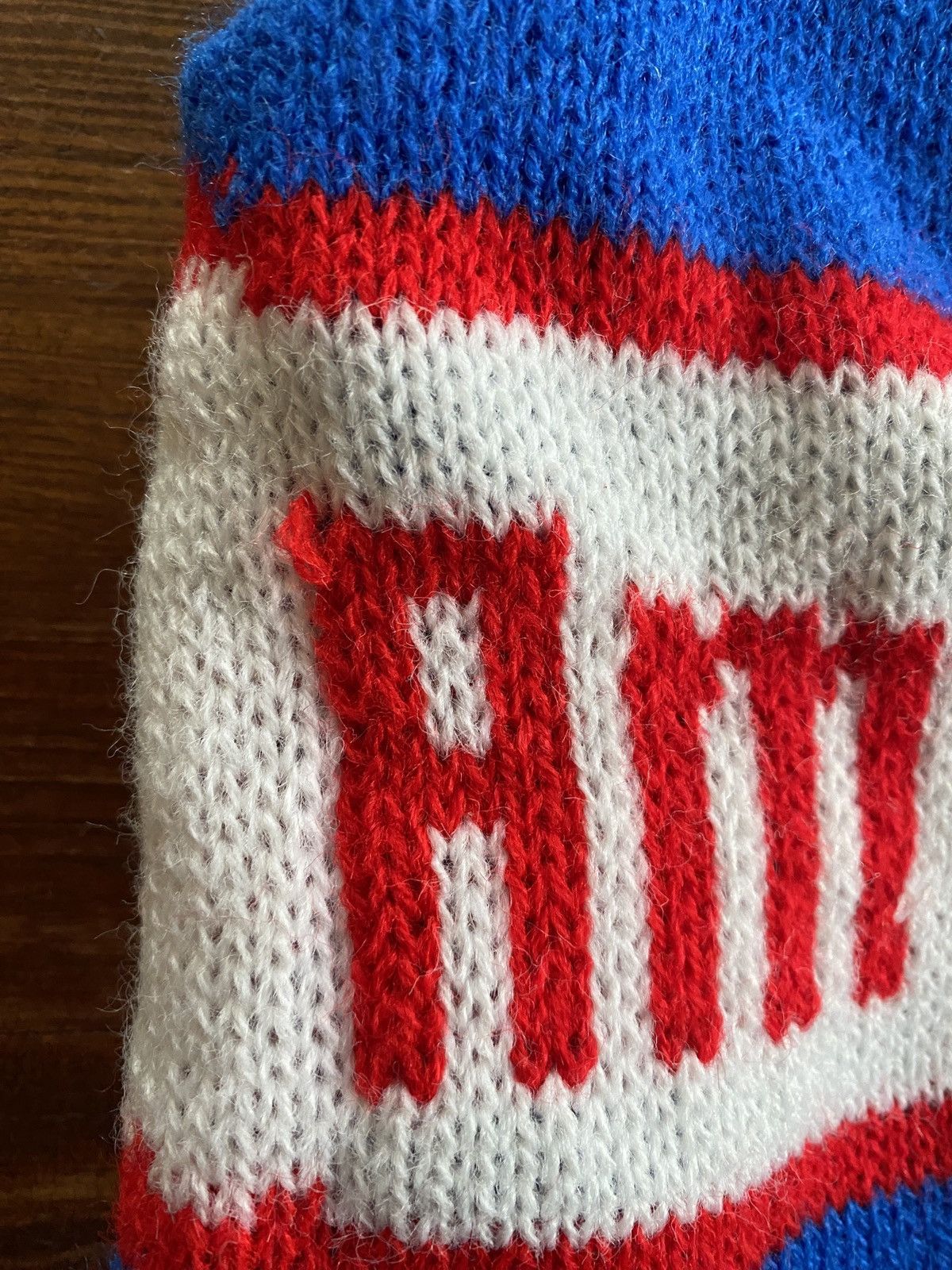 NBA Vintage 80’s/90’s Washington Bullets Amtrak Promo Beanie Hat Size ONE SIZE - 9 Thumbnail