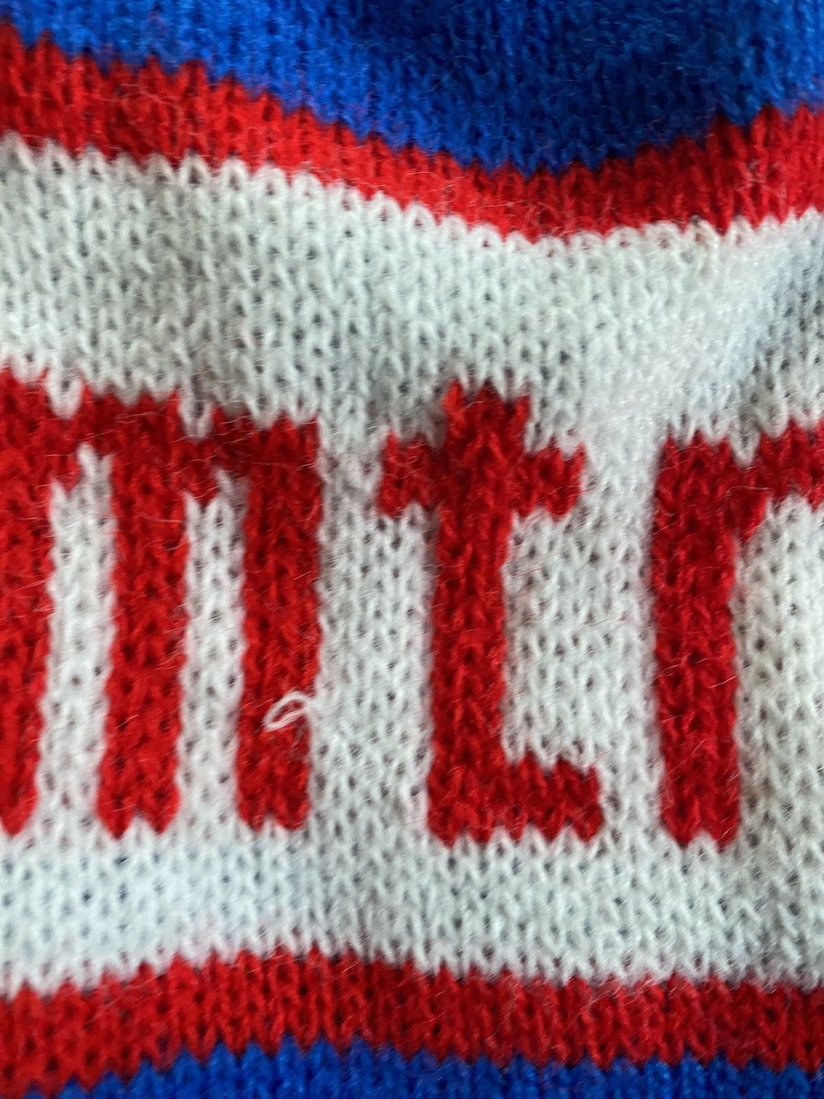 NBA Vintage 80’s/90’s Washington Bullets Amtrak Promo Beanie Hat Size ONE SIZE - 11 Thumbnail