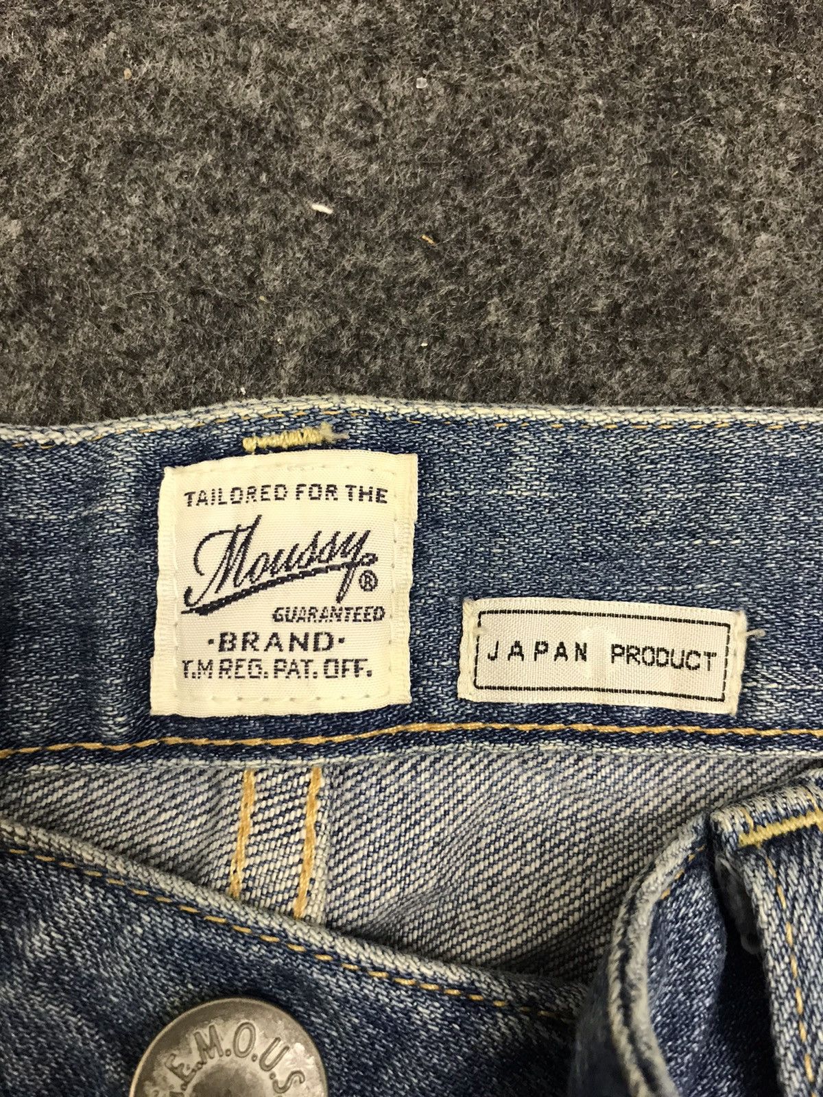 Japanese Brand Vintage Mousy Finest Japanese Denim Jeans Skinny Fit Size 27" / US 4 / IT 40 - 4 Thumbnail