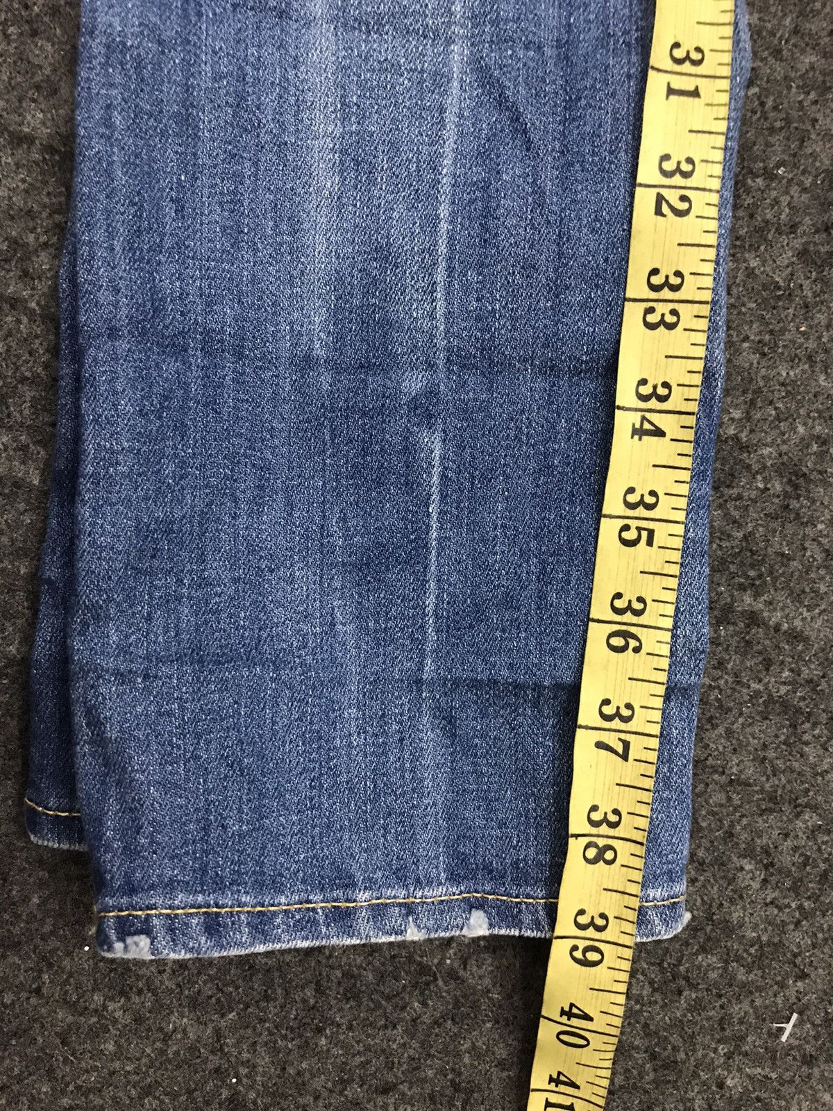 Japanese Brand Vintage Mousy Finest Japanese Denim Jeans Skinny Fit Size 27" / US 4 / IT 40 - 10 Thumbnail