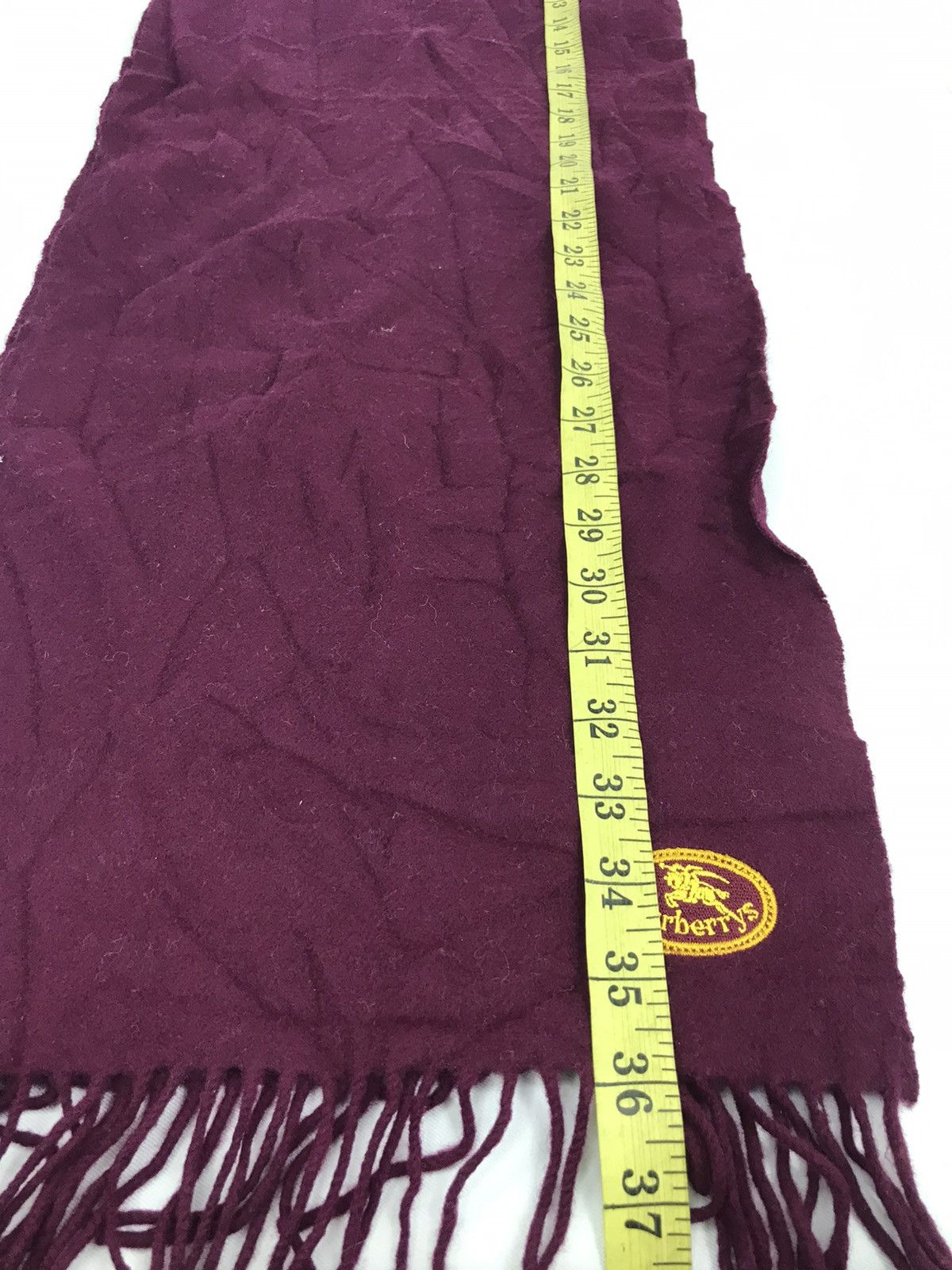 Burberry BURBERRYS Burberrys Muffler Scarf Lambswool Cashmere Unisex Size ONE SIZE - 6 Thumbnail