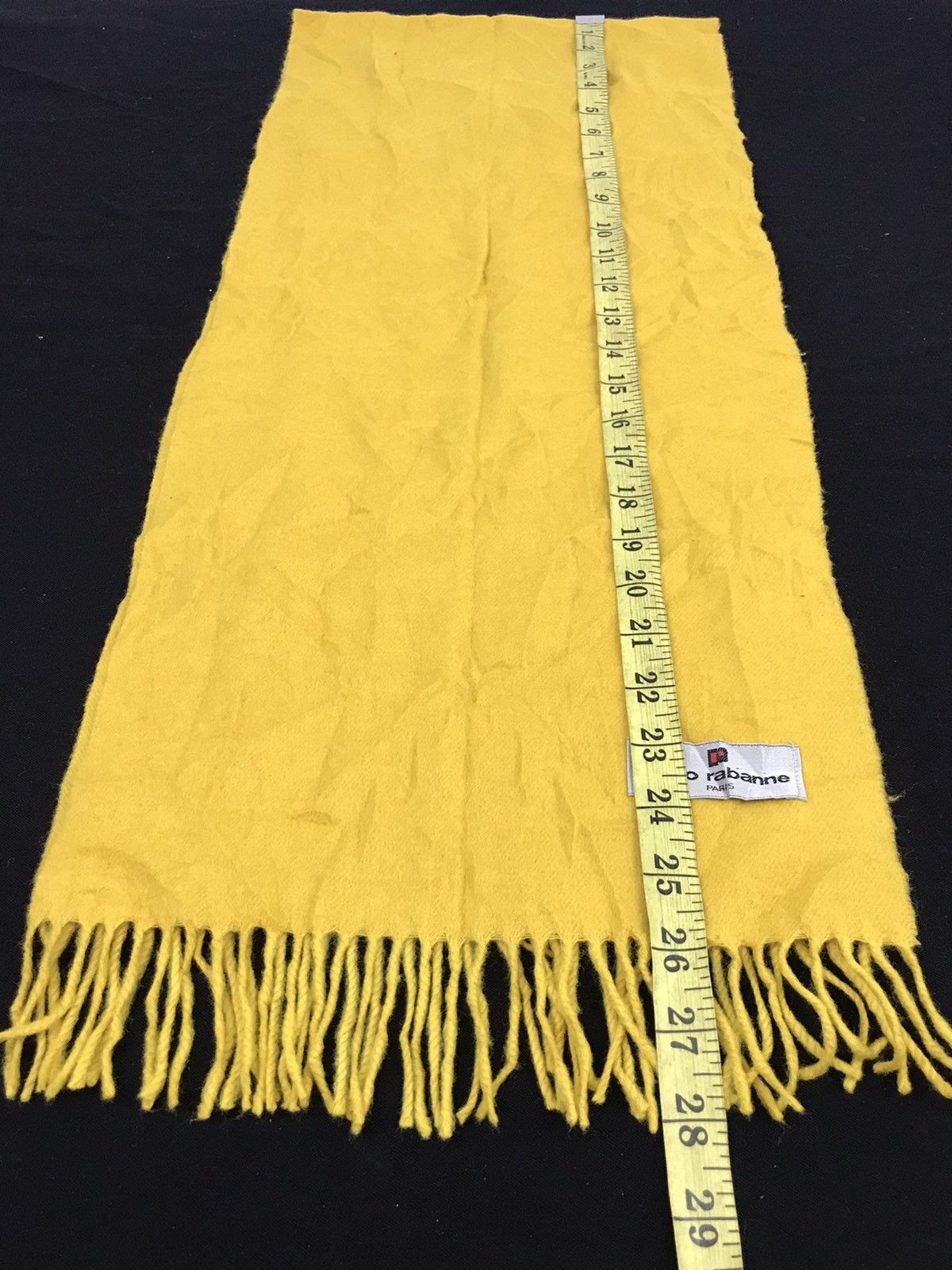 Designer Paco Robanne Paris Muffler Scarf Luxury Fashion Designer Size ONE SIZE - 5 Thumbnail