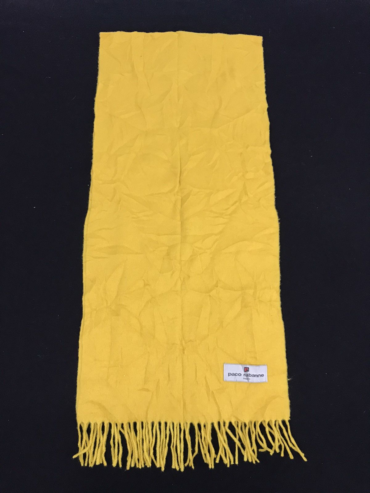 Designer Paco Robanne Paris Muffler Scarf Luxury Fashion Designer Size ONE SIZE - 2 Thumbnail