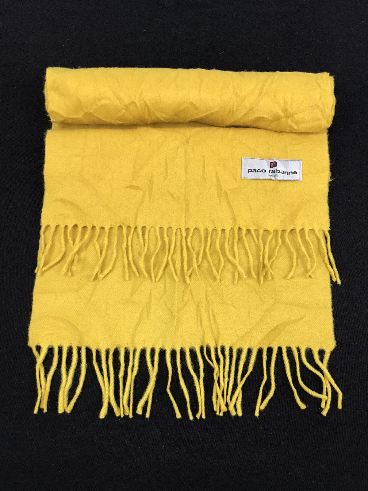 Designer Paco Robanne Paris Muffler Scarf Luxury Fashion Designer Size ONE SIZE - 1 Thumbnail