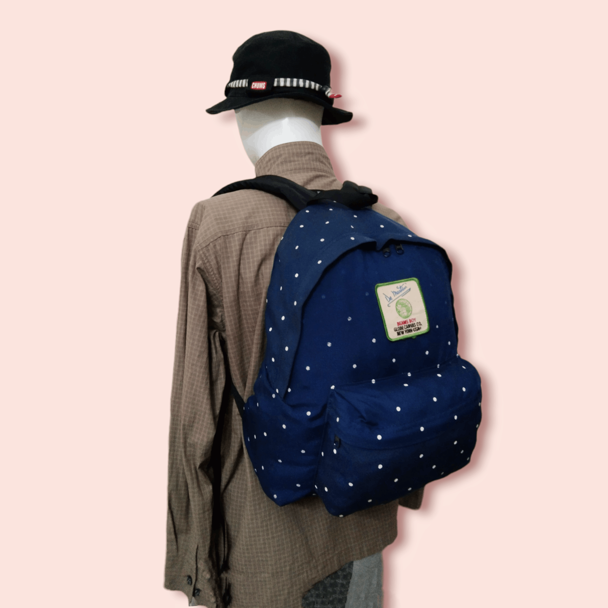 Beams Plus BEAMS BOY X DE MARTINI VINTAGE BACKPACK Size ONE SIZE - 1 Thumbnail