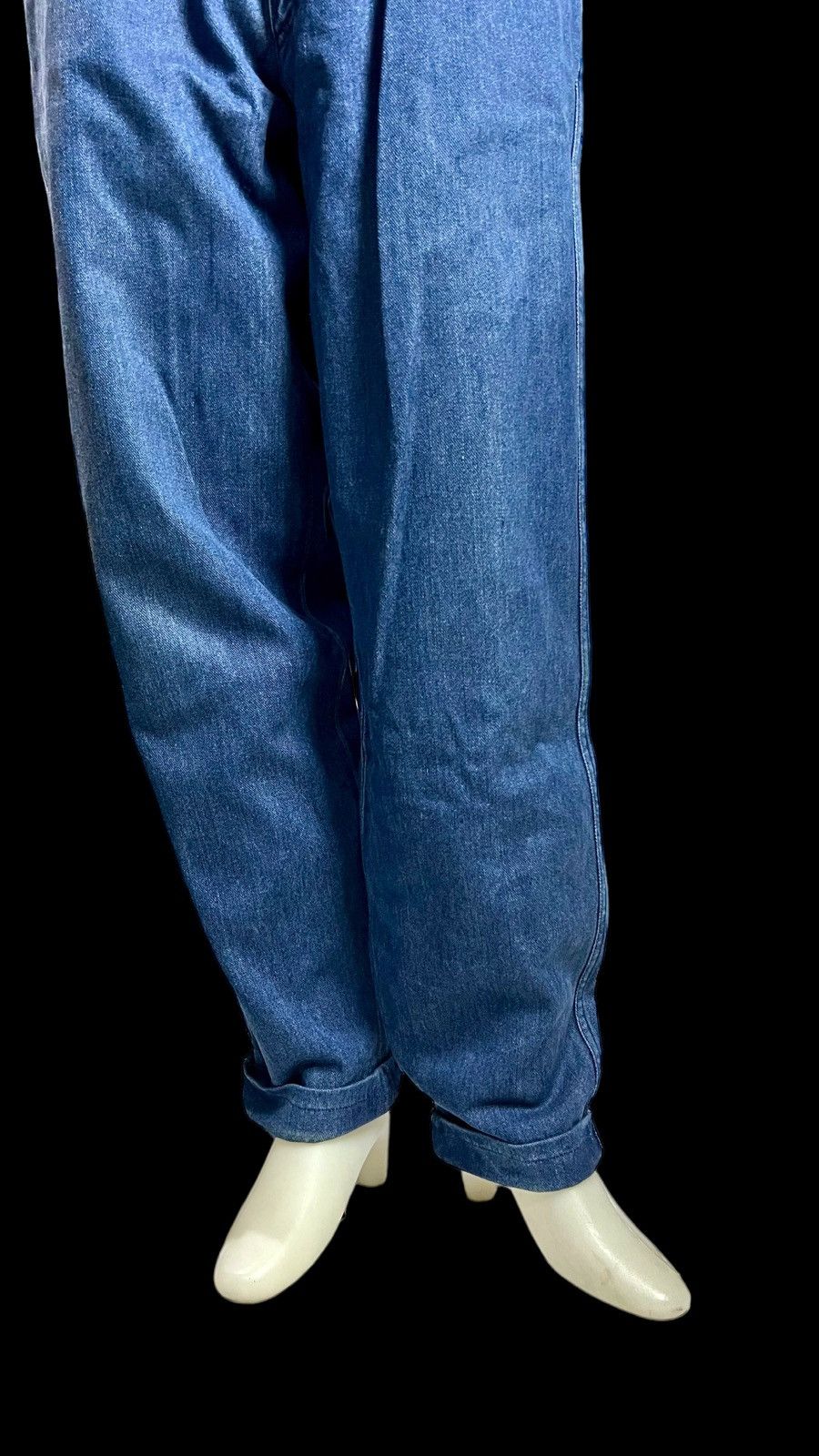 Comme des Garcons × Comme des Garcons Homme Plus S/S 91 High Waist Baggy Tapered Fit Jeans Size US 31 - 10 Thumbnail