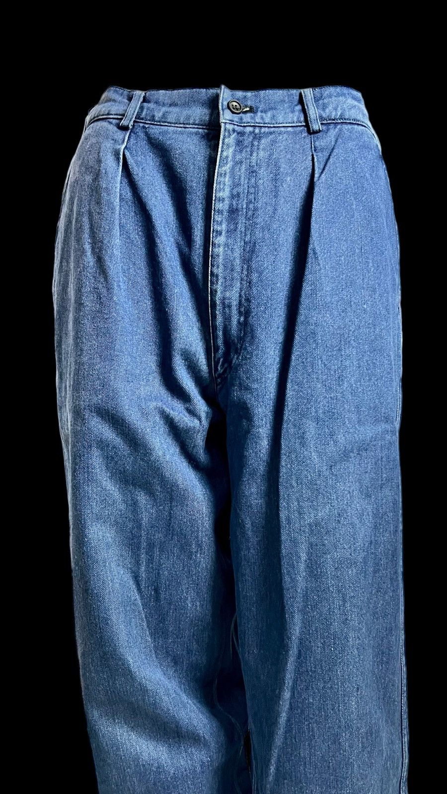 Comme des Garcons × Comme des Garcons Homme Plus S/S 91 High Waist Baggy Tapered Fit Jeans Size US 31 - 9 Thumbnail