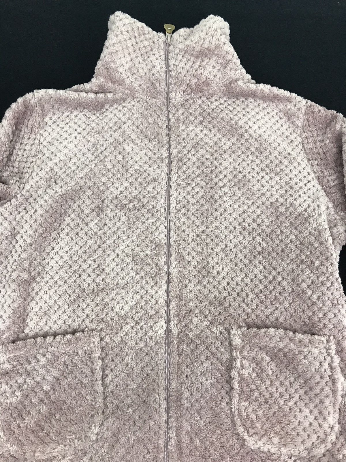 Japanese Brand Tokyo Biyori Soft Wool Fluffy Fleece Sherpa Jacket Size US M / EU 48-50 / 2 - 2 Thumbnail