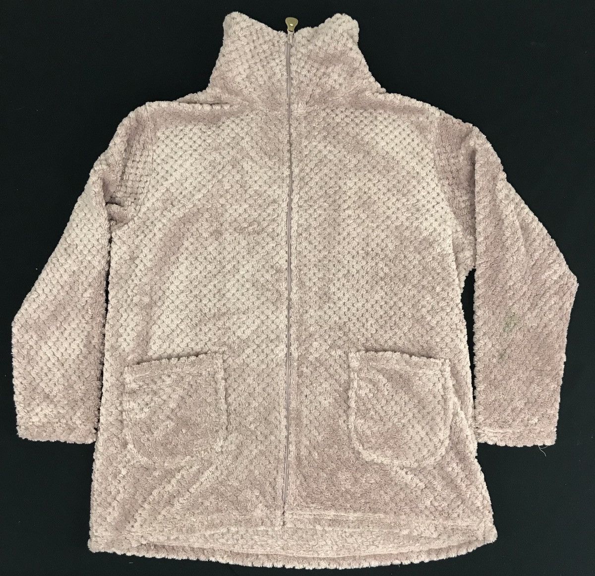 Japanese Brand Tokyo Biyori Soft Wool Fluffy Fleece Sherpa Jacket Size US M / EU 48-50 / 2 - 1 Thumbnail