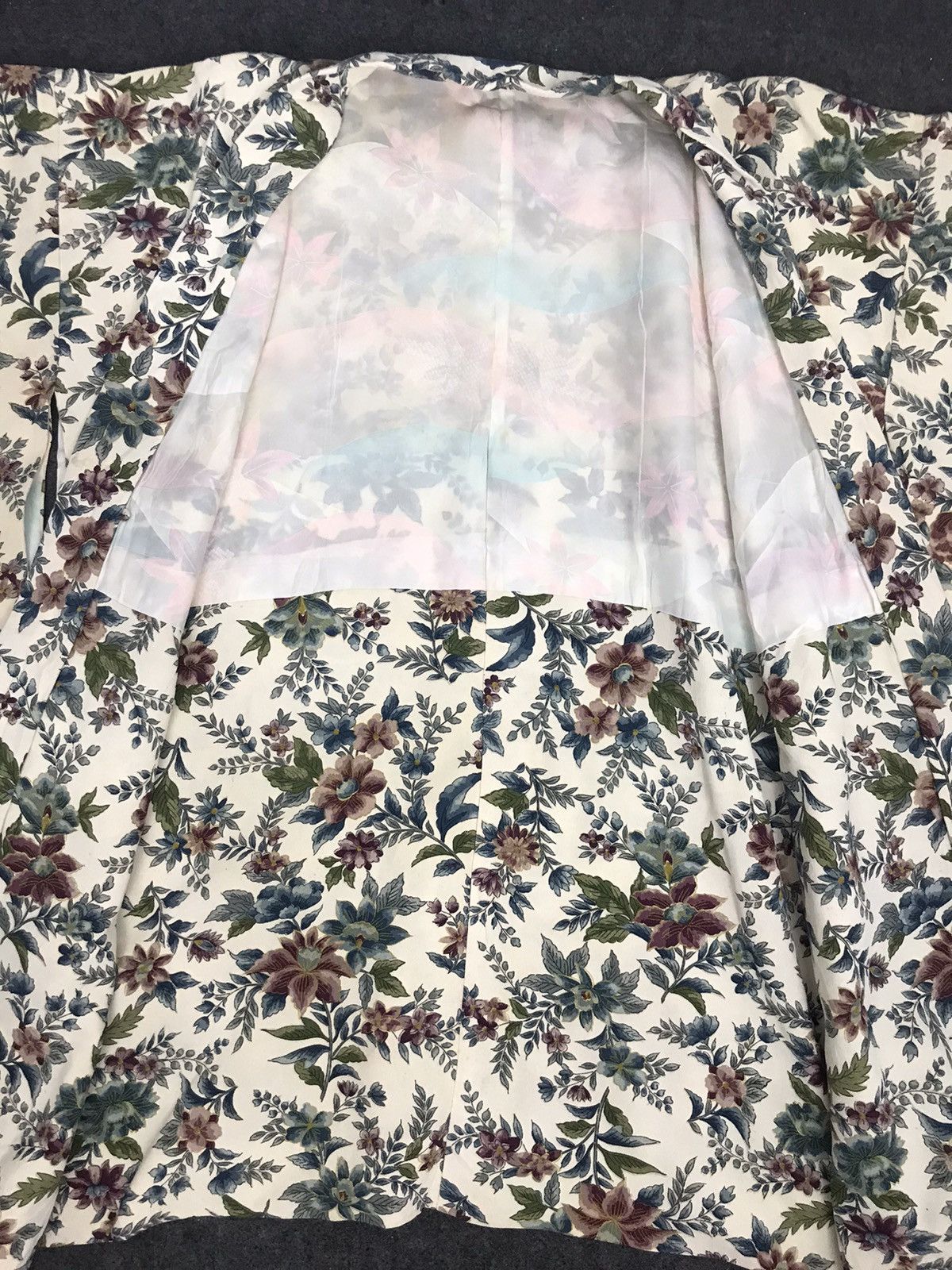 Japanese Brand Kimono Noragi Haori Jinbei Japanese Robe Jacket i867 Size US L / EU 52-54 / 3 - 3 Thumbnail