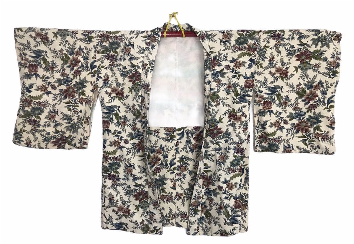 Japanese Brand Kimono Noragi Haori Jinbei Japanese Robe Jacket i867 Size US L / EU 52-54 / 3 - 1 Thumbnail